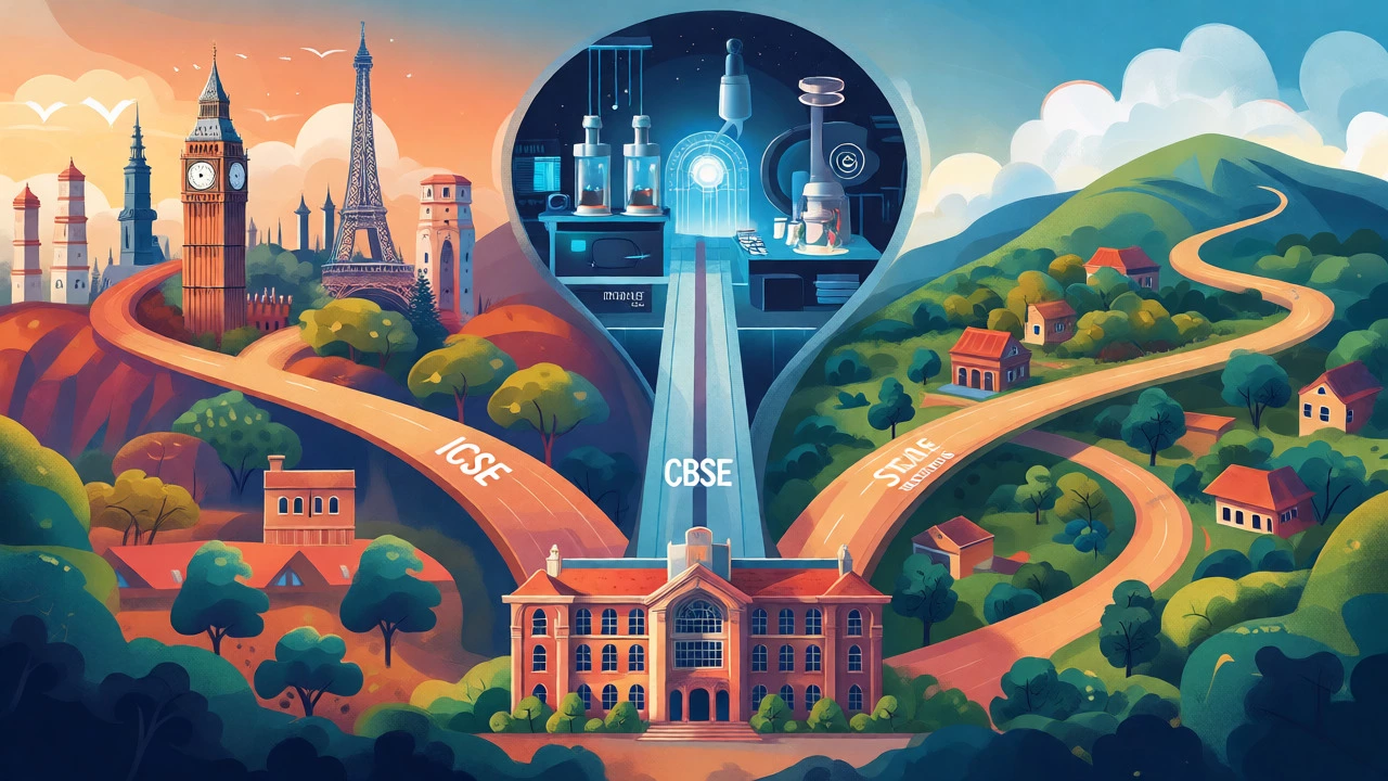 Metaphorical paths leading to global, STEM, or local careers