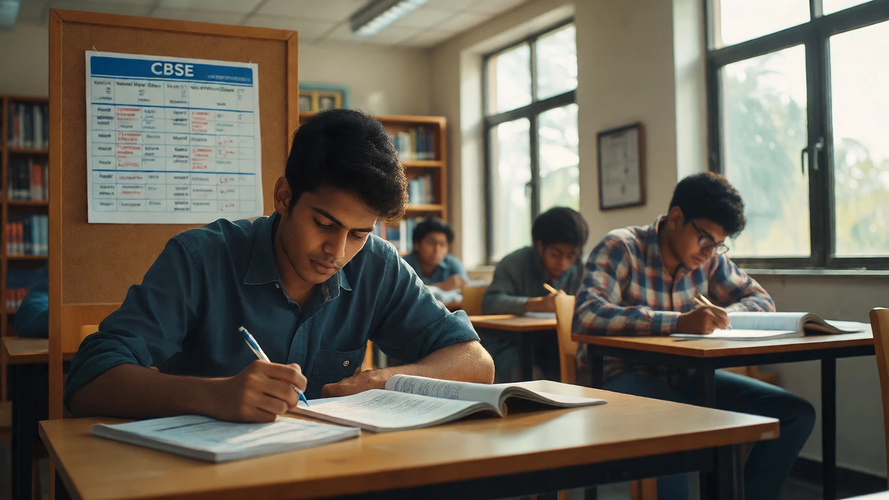 Student preparing for JEE with CBSE focus vs ICSE workload