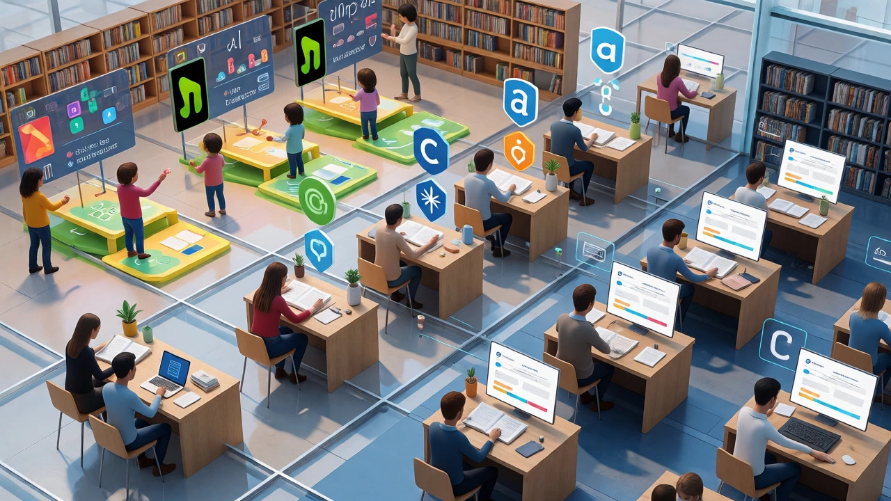 Students and professionals engaging with various eLearning platform types